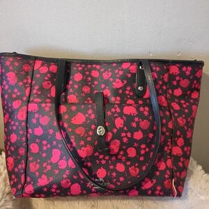 Coach Prairie  Calica Floral City Tote GUC